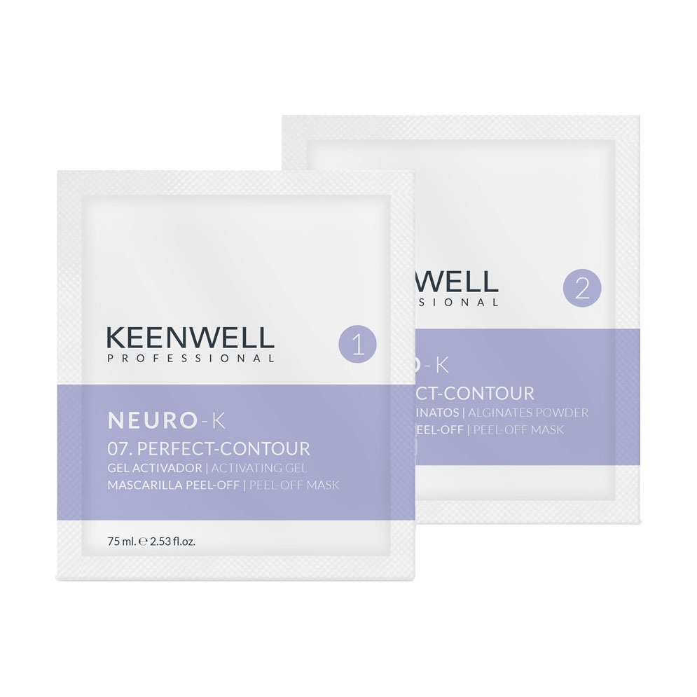 Делікатна маска для шкіри навколо очей та губ Keenwell Neuro-K Perfect Contour 07, 75 мл + 15 г